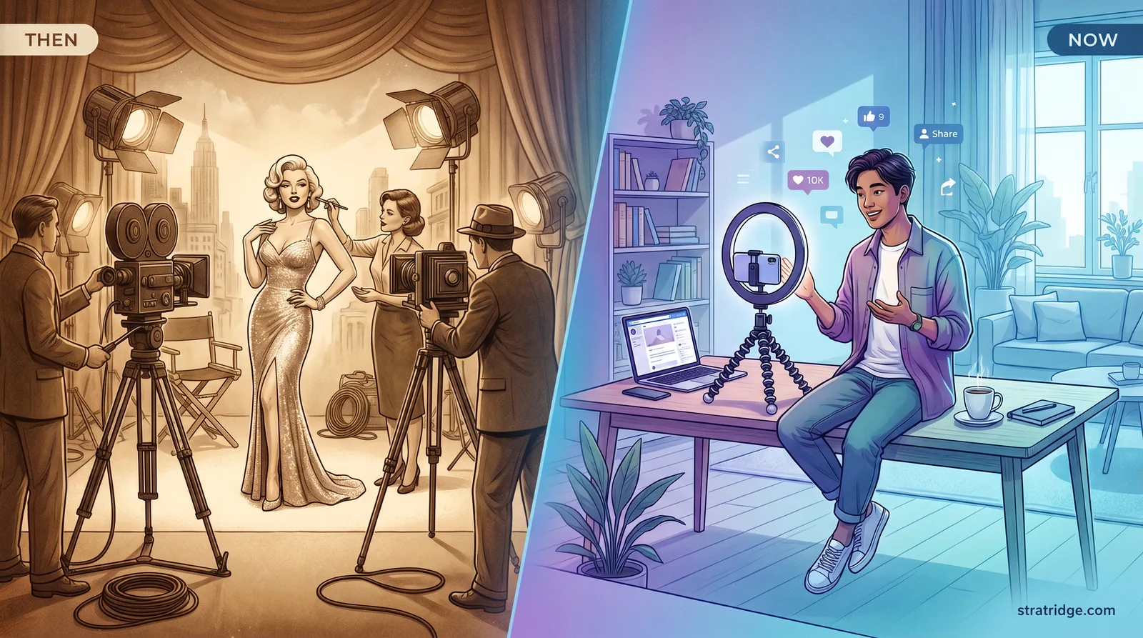Then & Now — The Rise of Influencer Marketing: From celebrity endorsements to micro-influencers
