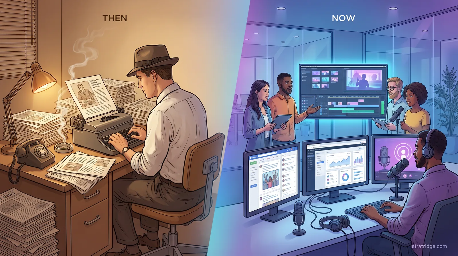 Then & Now — The Shift in Brand Storytelling: From the single big campaign to always-on content